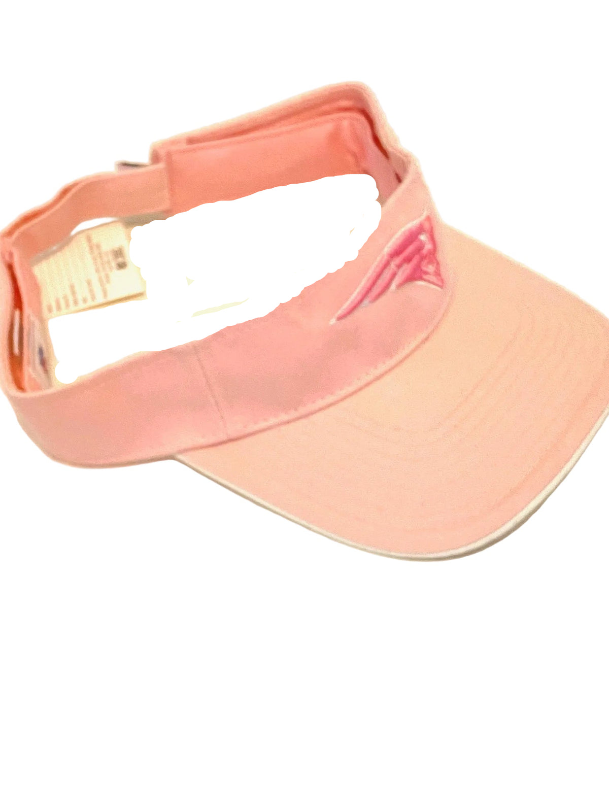 New England Patriots NFL Embroidered Pink NOS Visor