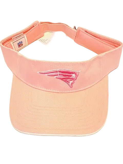 New England Patriots NFL Embroidered Pink NOS Visor
