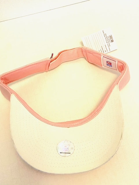 New England Patriots NFL Embroidered Pink NOS Visor