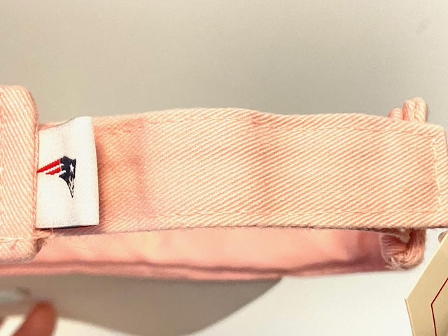 New England Patriots NFL Embroidered Pink NOS Visor