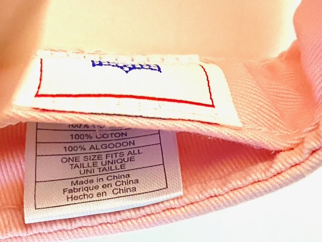 New England Patriots NFL Embroidered Pink NOS Visor