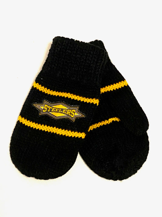 Pittsburgh Steelers Vintage Late '90s NFL Children's Mittens