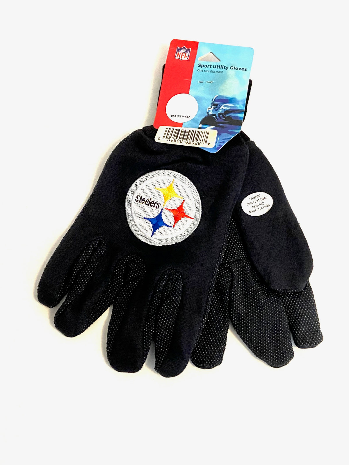 Pittsburgh Steelers Vintage 2003 NFL Sport Dot Grip NOS Work Gloves