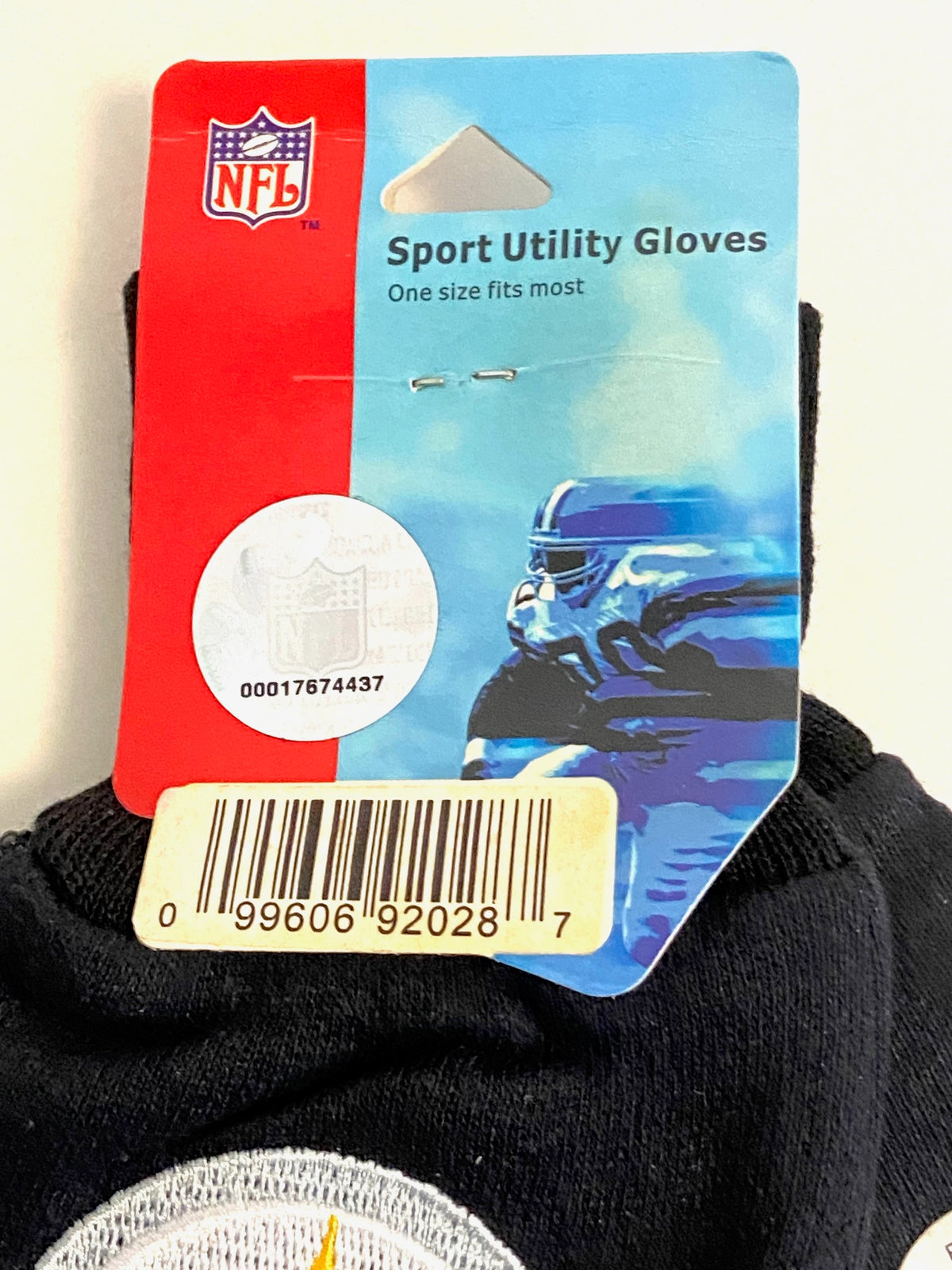 Pittsburgh Steelers Vintage 2003 NFL Sport Dot Grip NOS Work Gloves