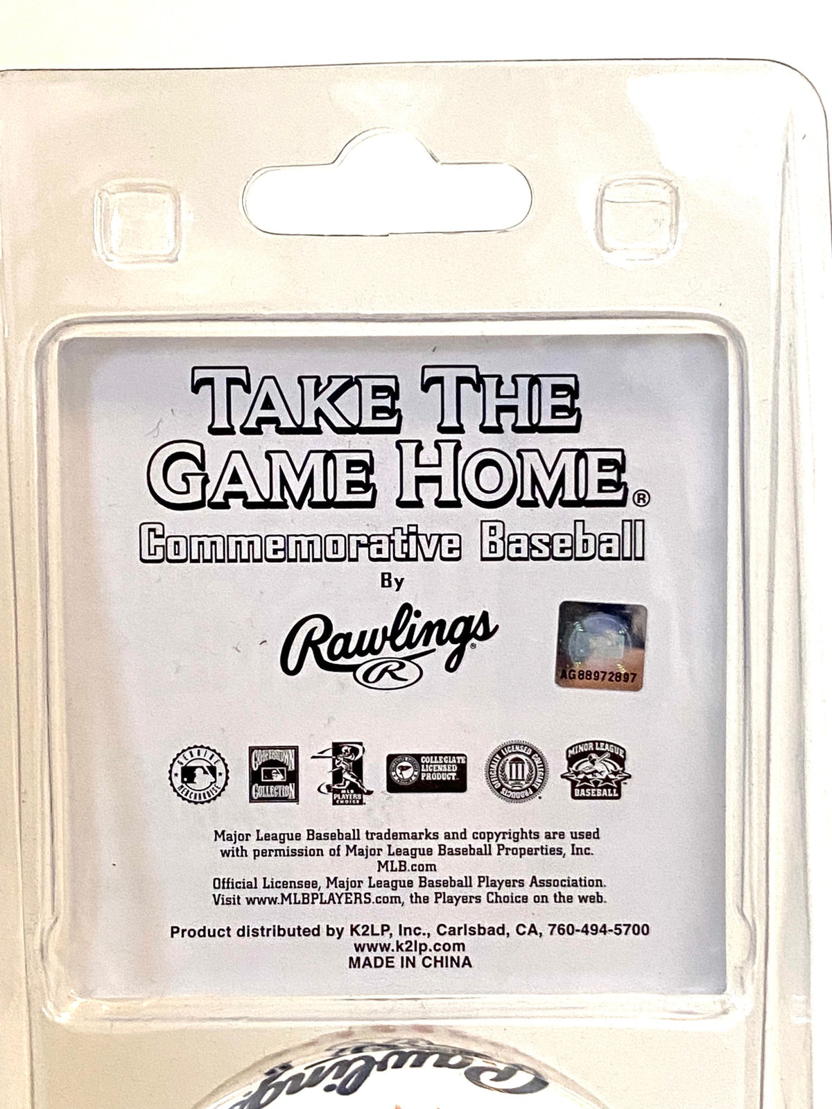 San Diego Padres 2006 MLB NOS Logo Baseball by Rawlings