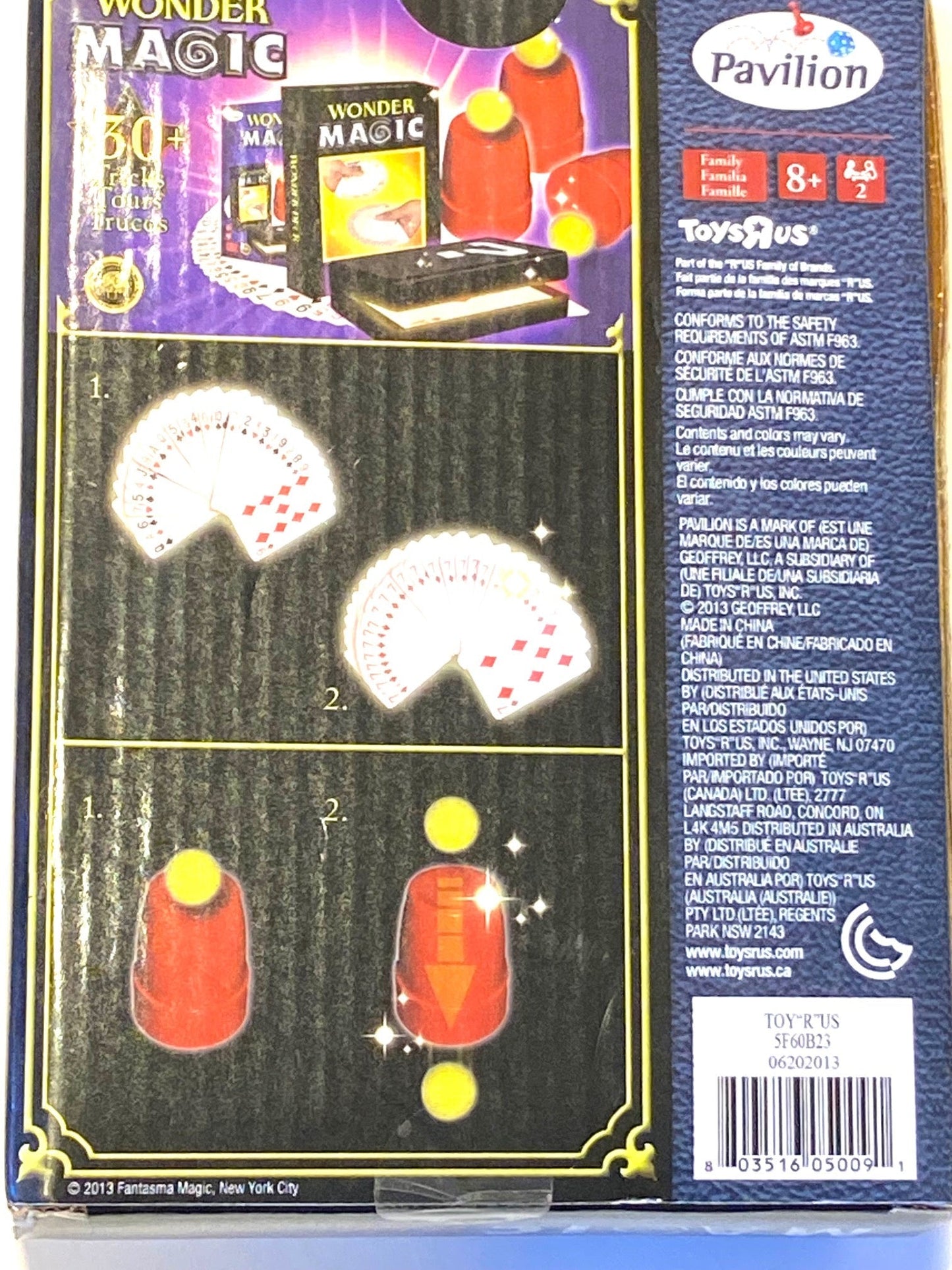 Wonder Magic 2013 NOS Magic Kit 30+ Tricks