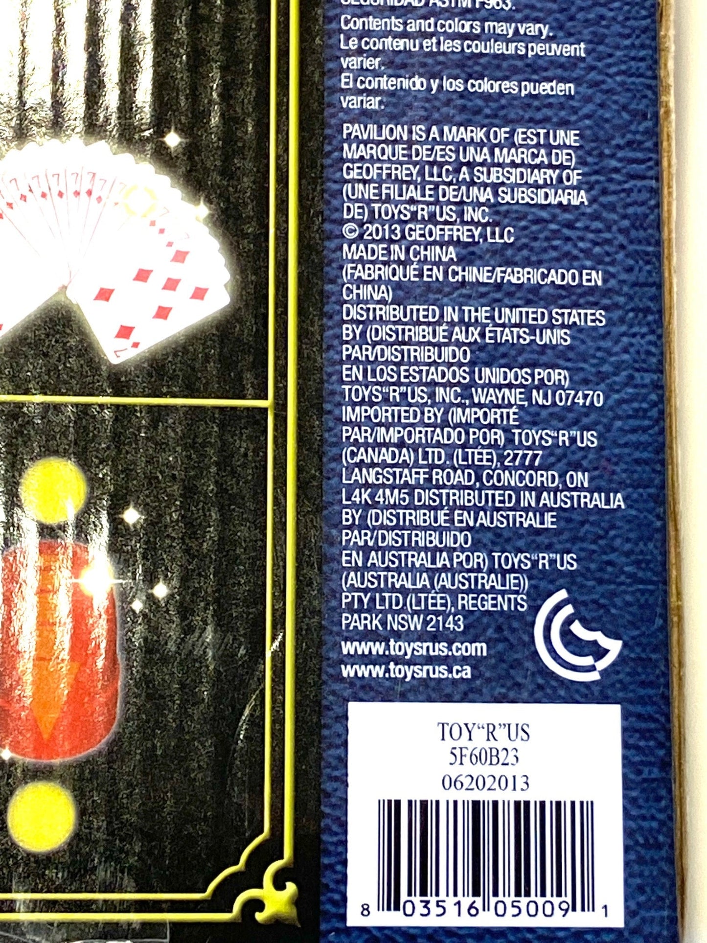 Wonder Magic 2013 NOS Magic Kit 30+ Tricks