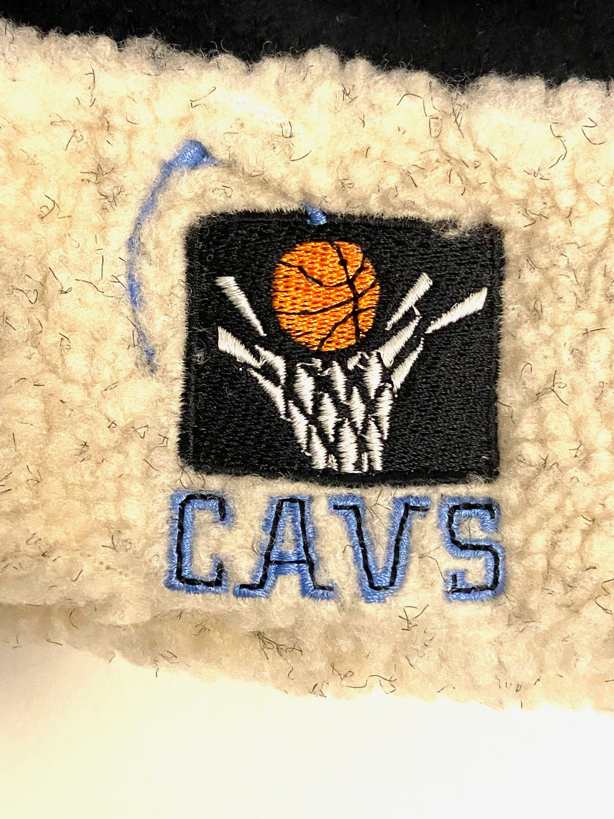 Cleveland Cavaliers NBA Vintage Late '90s NOS LIght Cuffed Fleece Hat