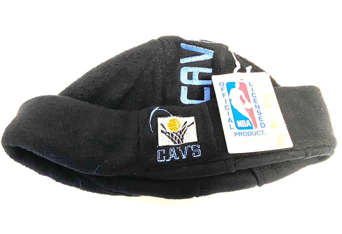 Cleveland Cavaliers NBA Vintage Late '90s NOS "Jughead" Style  Fleece Hat