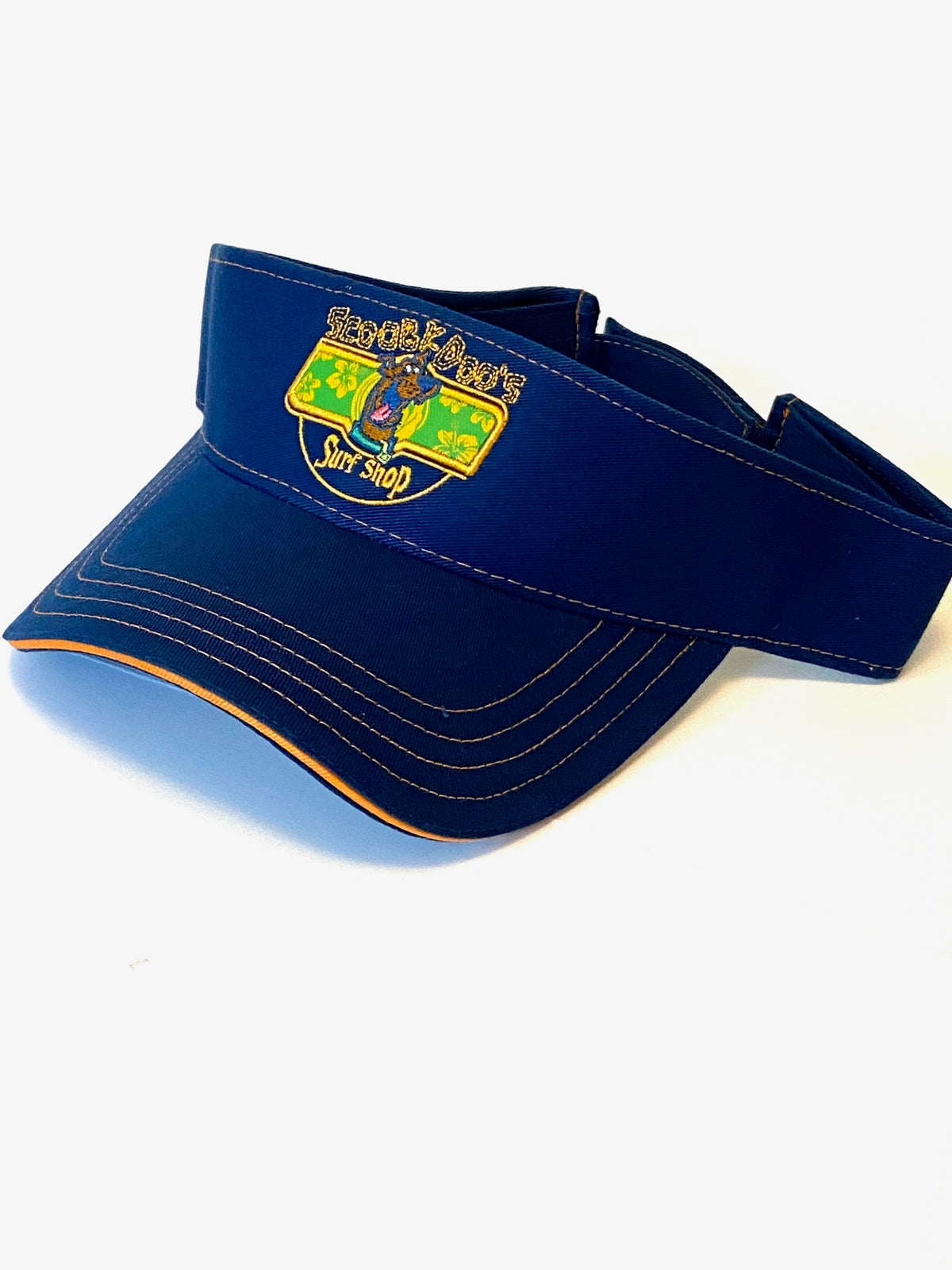 Scooby-Doo's Surf Shop Blue 2002 Hanna-Barbera Embroidered Youth (8-20) NOS Visor