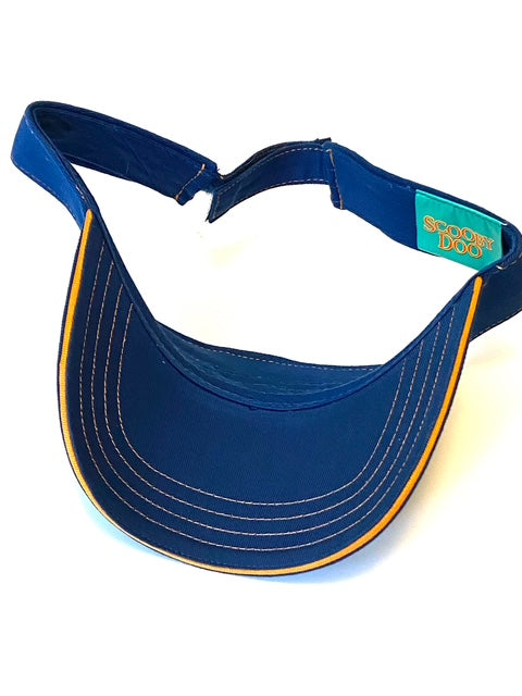 Scooby-Doo's Surf Shop Blue 2002 Hanna-Barbera Embroidered Youth (8-20) NOS Visor