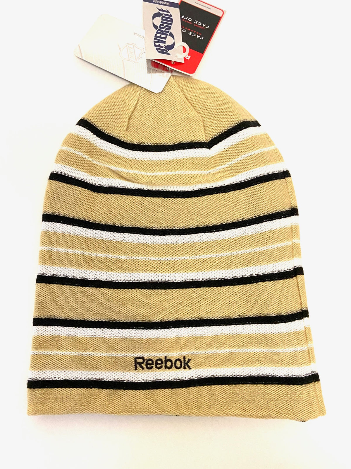 Pittsburgh Penguins 2008 NHL Adult Reversible Knit NOS Face Off Beanie