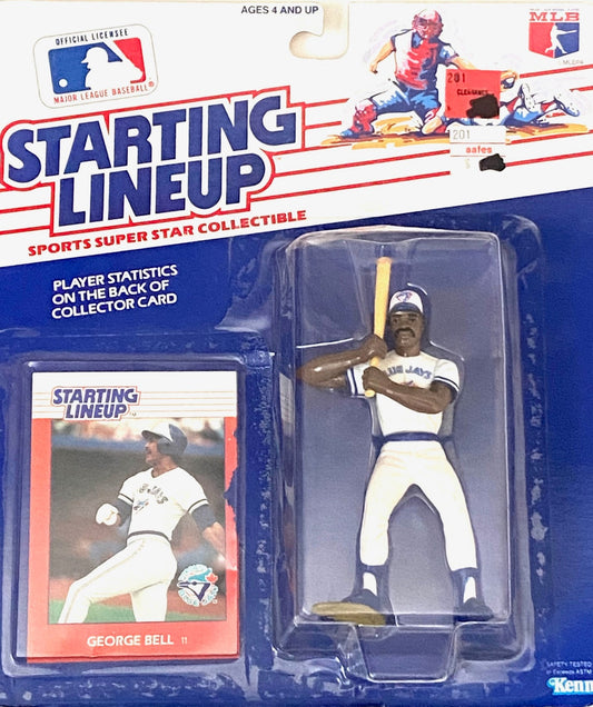 George Bell 1988 Toronto Blue Jays MLB Starting Lineup Figurine and Player Card