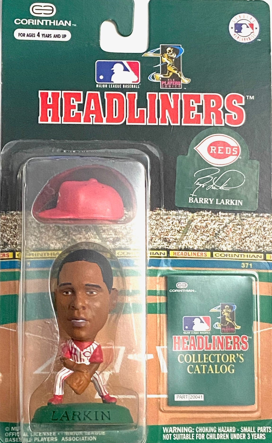 Barry Larkin 1996 MLB Cincinnati Reds Headliner Figurine