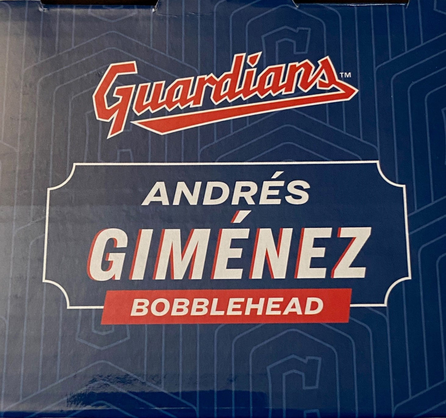 Andres Gimenez 2023 MLB Cleveland Guardians Bobblehead SGA