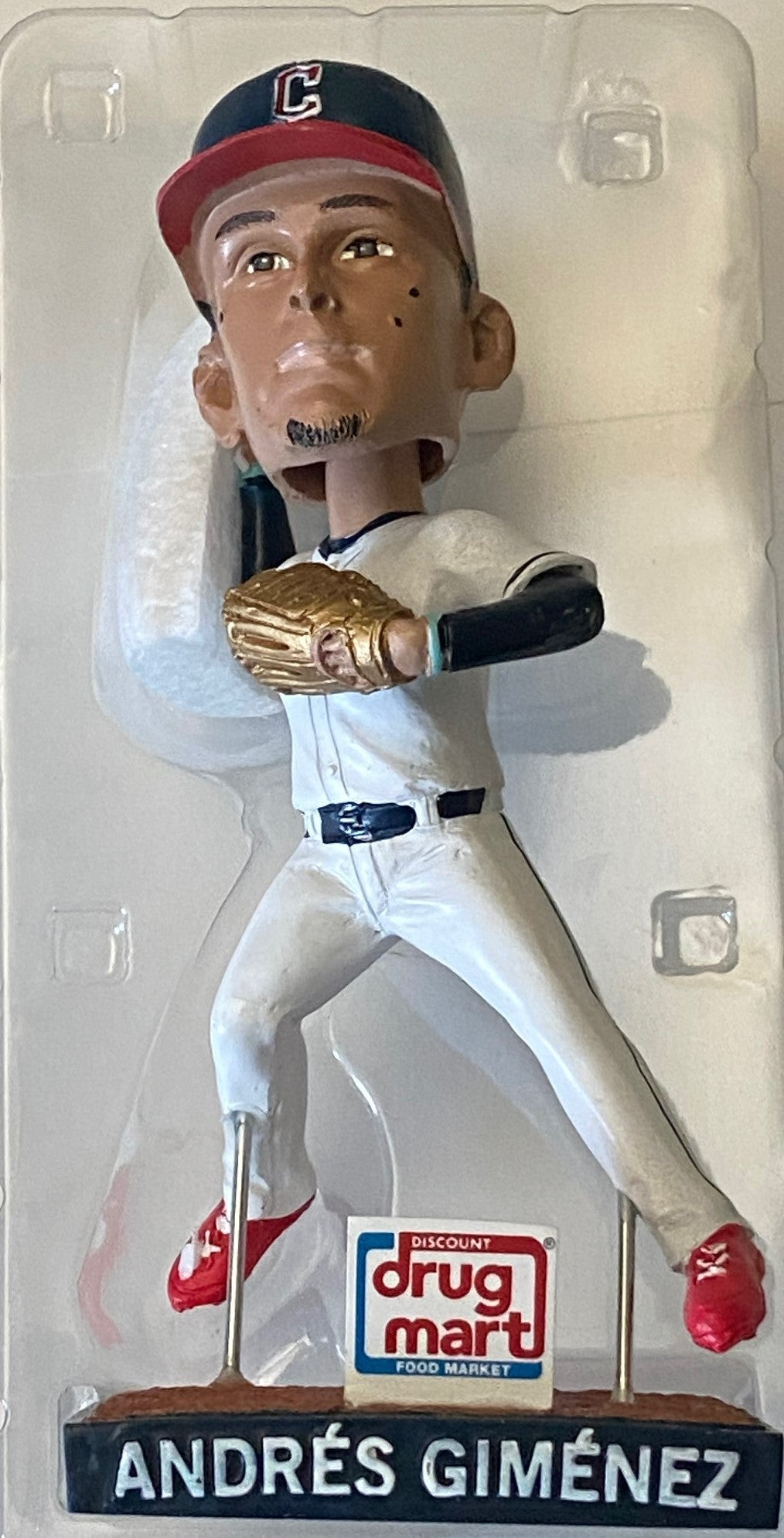 Andres Gimenez 2023 MLB Cleveland Guardians Bobblehead SGA