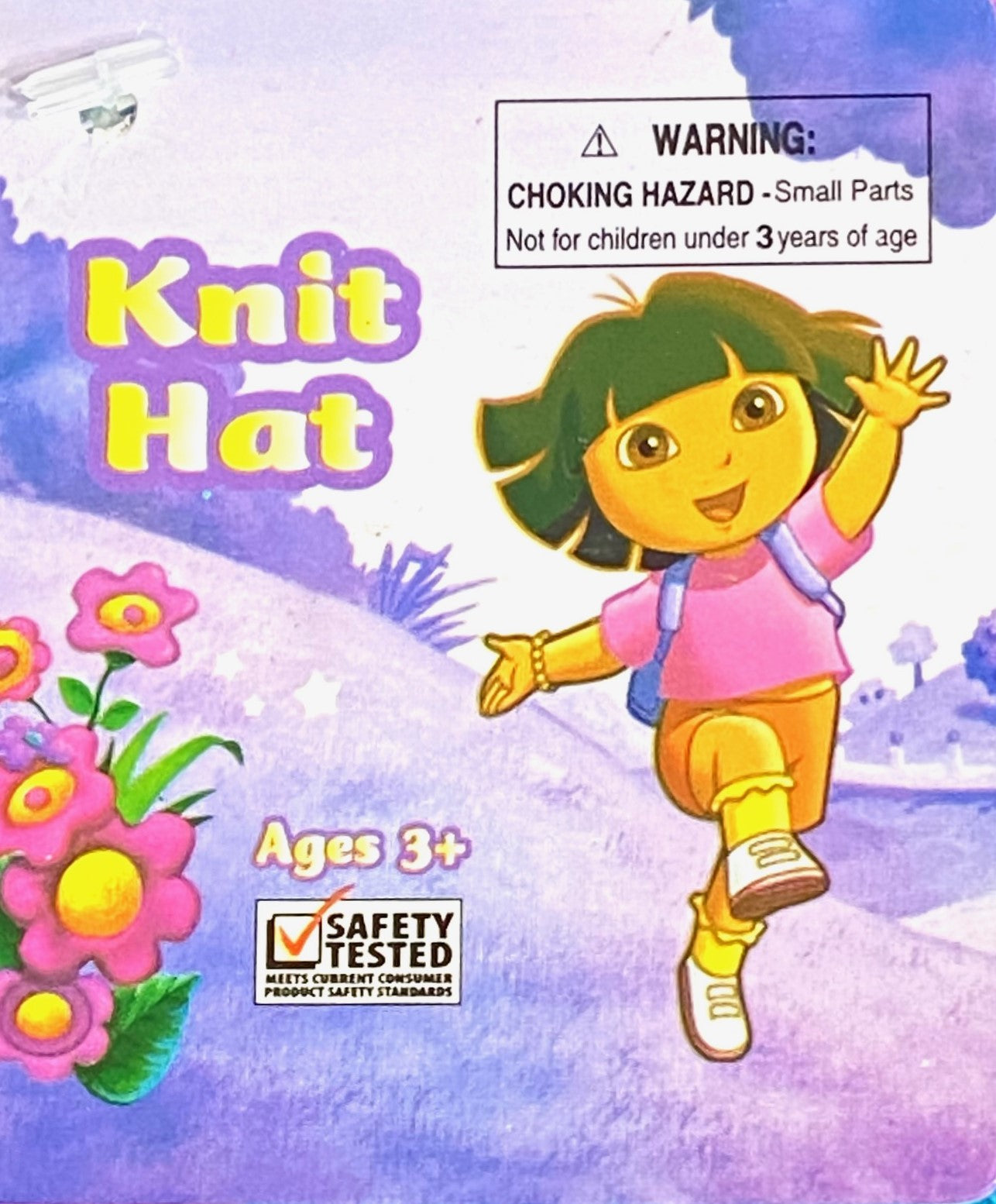 Dora the Explorer 2011 "Sunshiny Day" Knit Hat Ages 3+