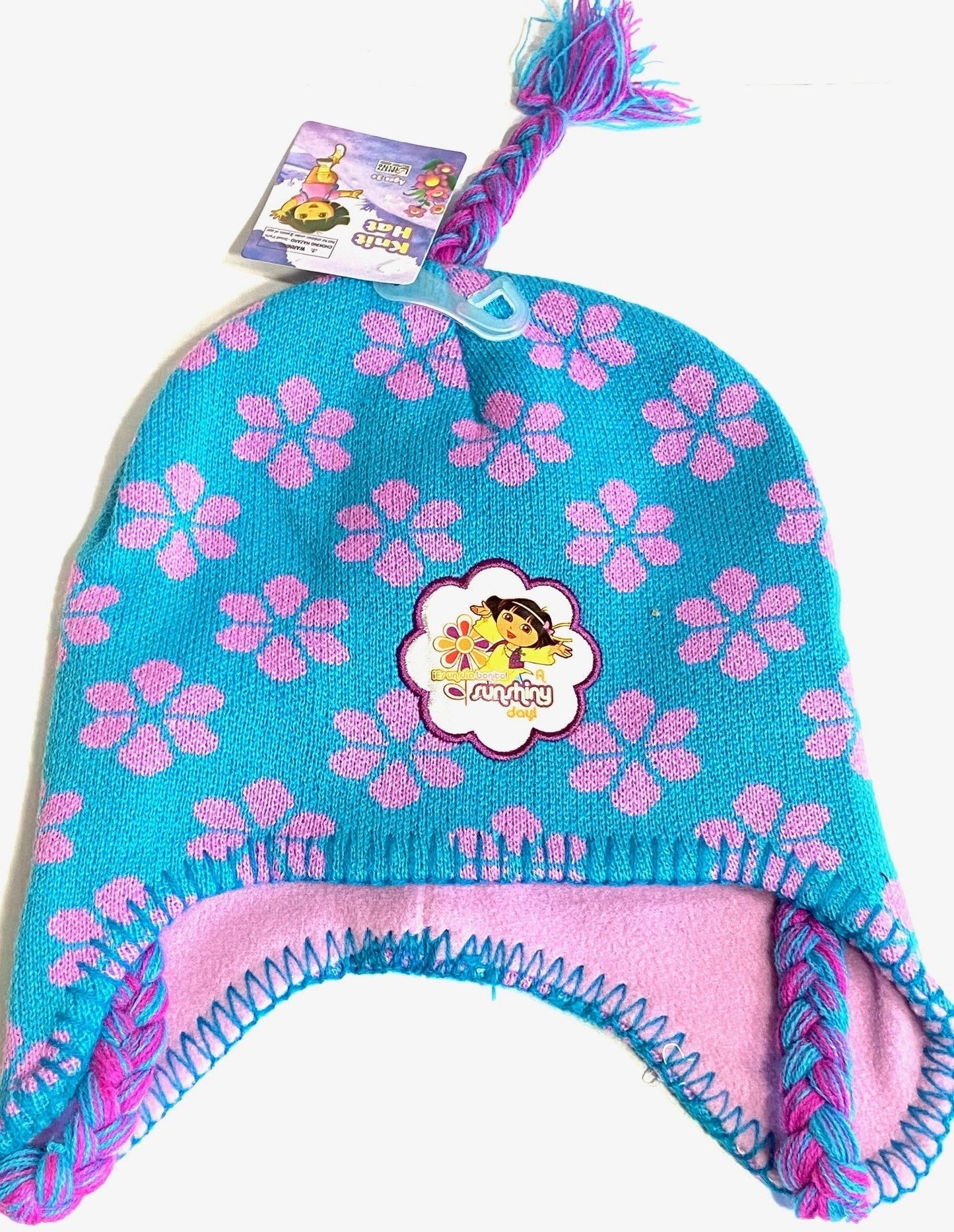 Dora the Explorer 2011 "Sunshiny Day" Knit Hat Ages 3+