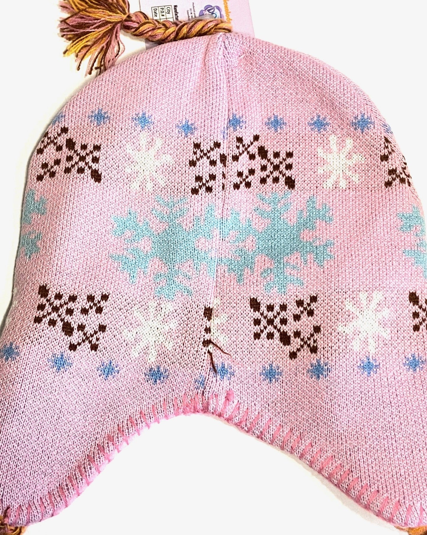 Dora the Explorer 2011 "I Love Winter" NWT Knit Hat Ages 3+