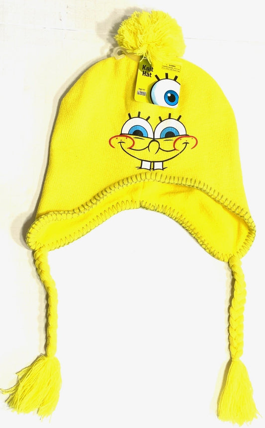 SpongeBob SquarePants 2012 "Smiling" NOS Knit Hat Ages 3+
