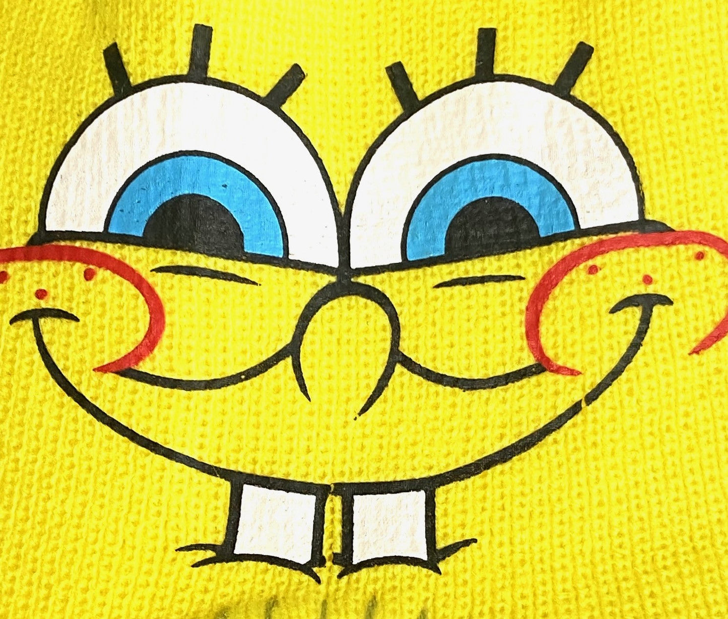 SpongeBob SquarePants 2012 "Smiling" NOS Knit Hat Ages 3+