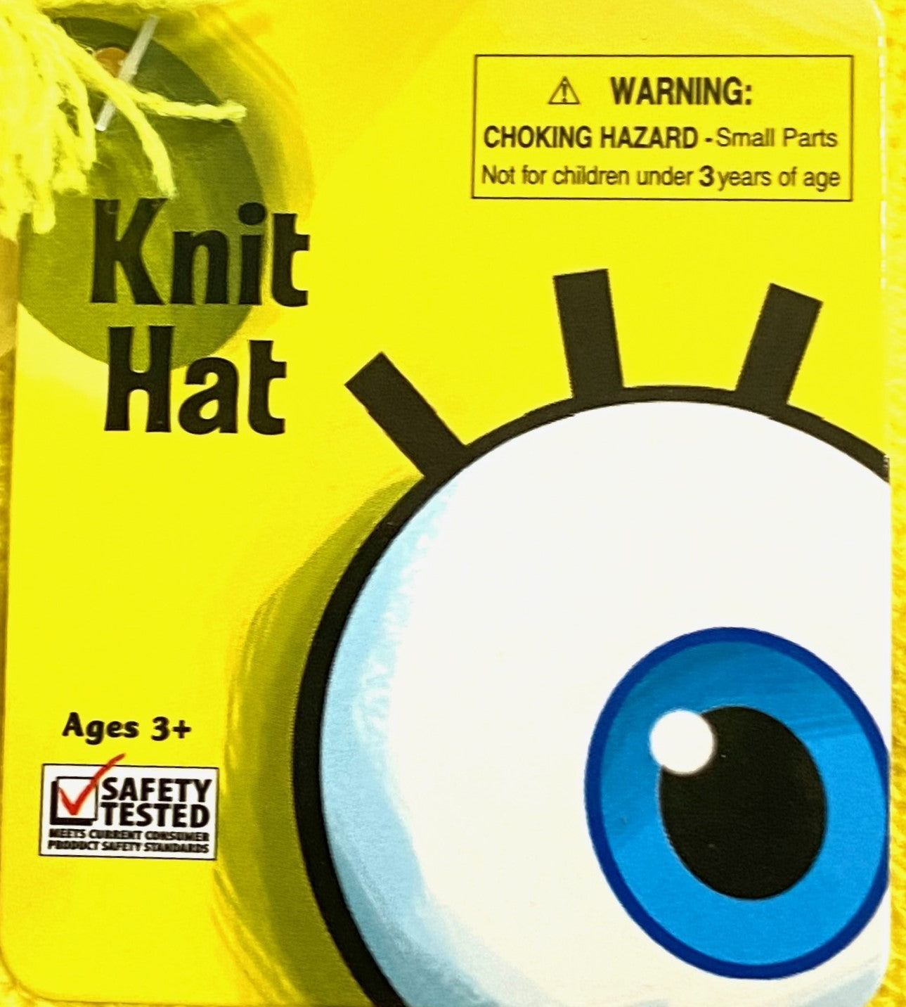 SpongeBob SquarePants 2012 "Smiling" NOS Knit Hat Ages 3+