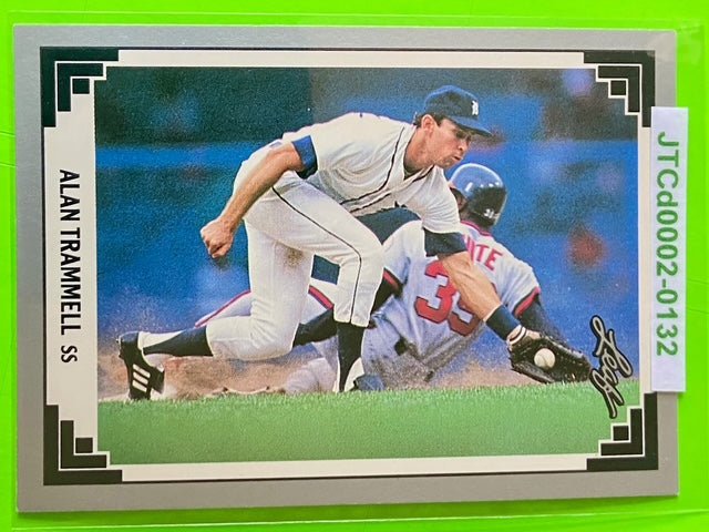 Alan Trammell #351 MLB Base Set 1991 Detroit Tigers by Leaf, Inc.