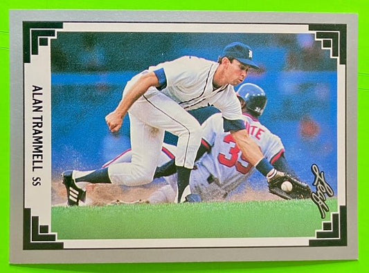 Alan Trammell #351 MLB Base Set 1991 Detroit Tigers by Leaf, Inc.