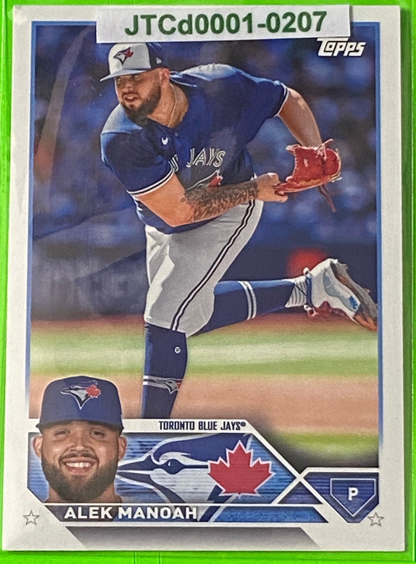 Alek Manoah 2023 Toronto Blue Jays Team Set MLB #TOR-12