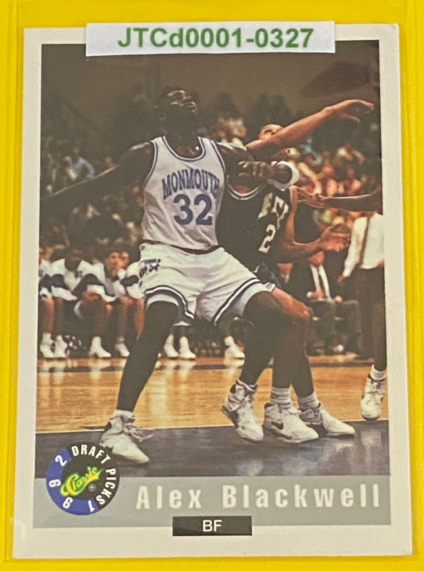 Alex Blackwell #80 CDP NCAA 1992 Monmouth Hawks by Classic Games