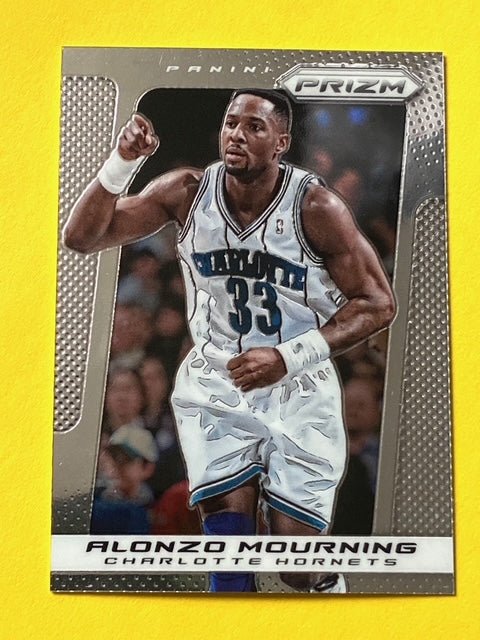 Alonzo Mourning #244 NBA Prizm 2013-14 Charlotte Hornets by Panini