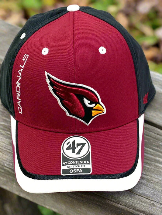 Arizona Cardinals NFL Contender "Crash Line" Stretch Fit Cap