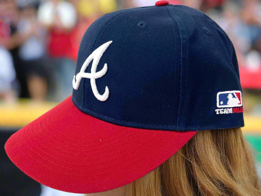 Atlanta Braves 2017 MLB 300 Style Adult NOS "Script A" Home Cap