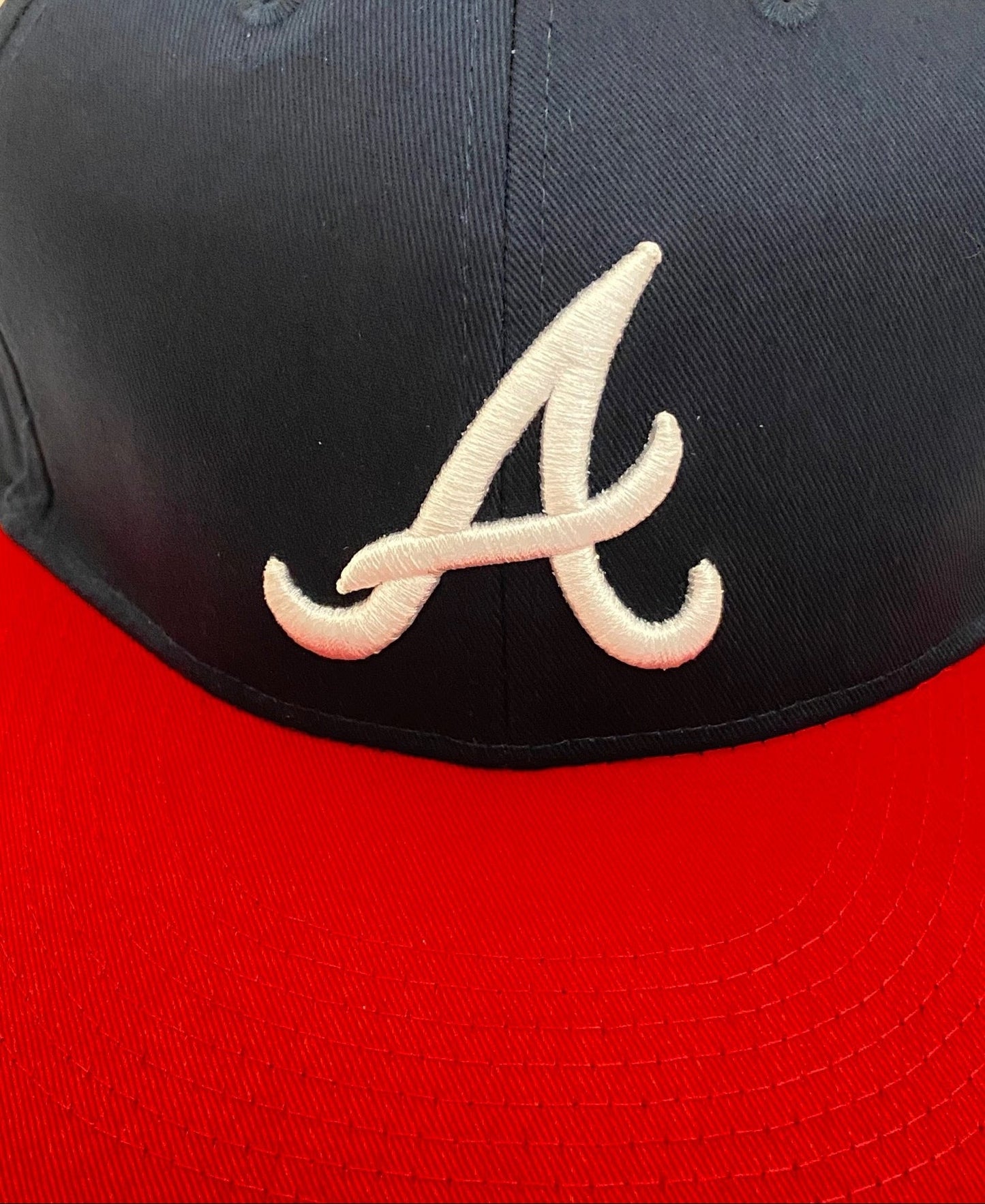 Atlanta Braves 2017 MLB 300 Style Adult NOS "Script A" Home Cap
