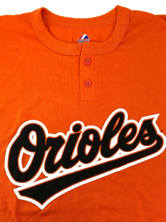 Baltimore Orioles 2012 MLB Logo Orange Adult NOS T-Shirt Lg & XL