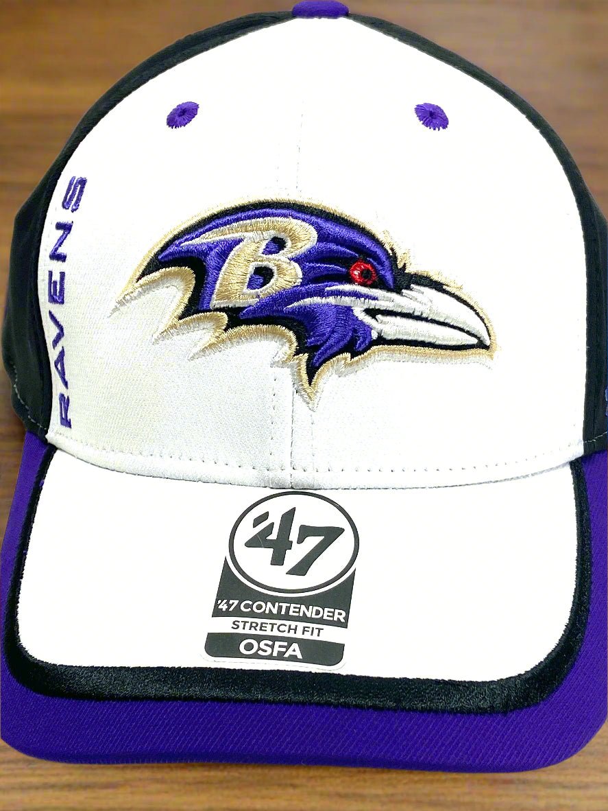 Baltimore Ravens NFL Contender Series "Crash Line" Stretch Fit Cap