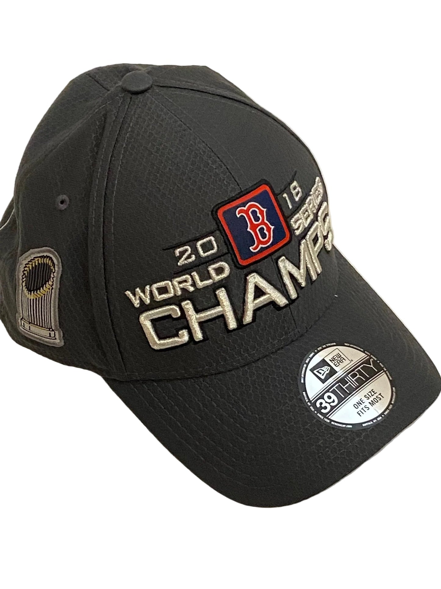Boston Red Sox 2018 MLB World Series Champs Stretch Fit Hat