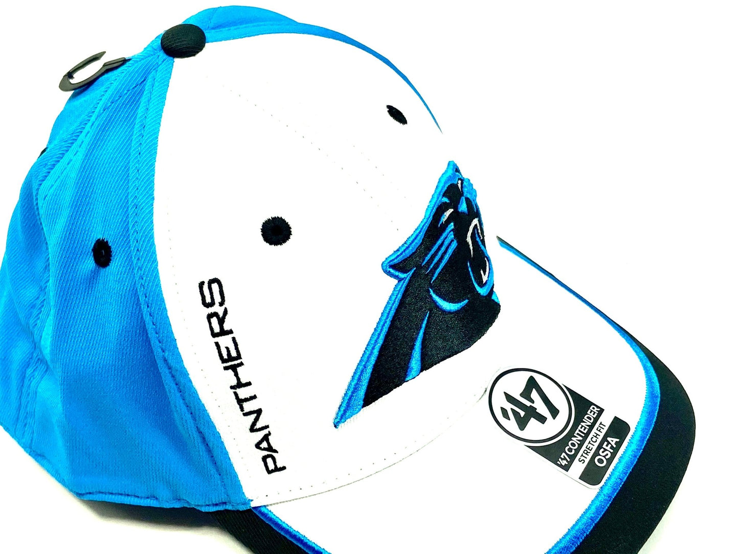 Carolina Panthers NFL 2020 Contender "Crash Line" NOS Stretch Fit Ball Cap