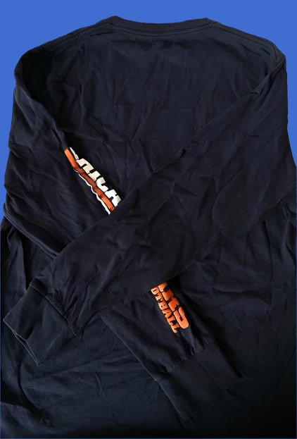 Chicago Bears NFL 2017 Adult Medium Navy Used LS T-Shirt