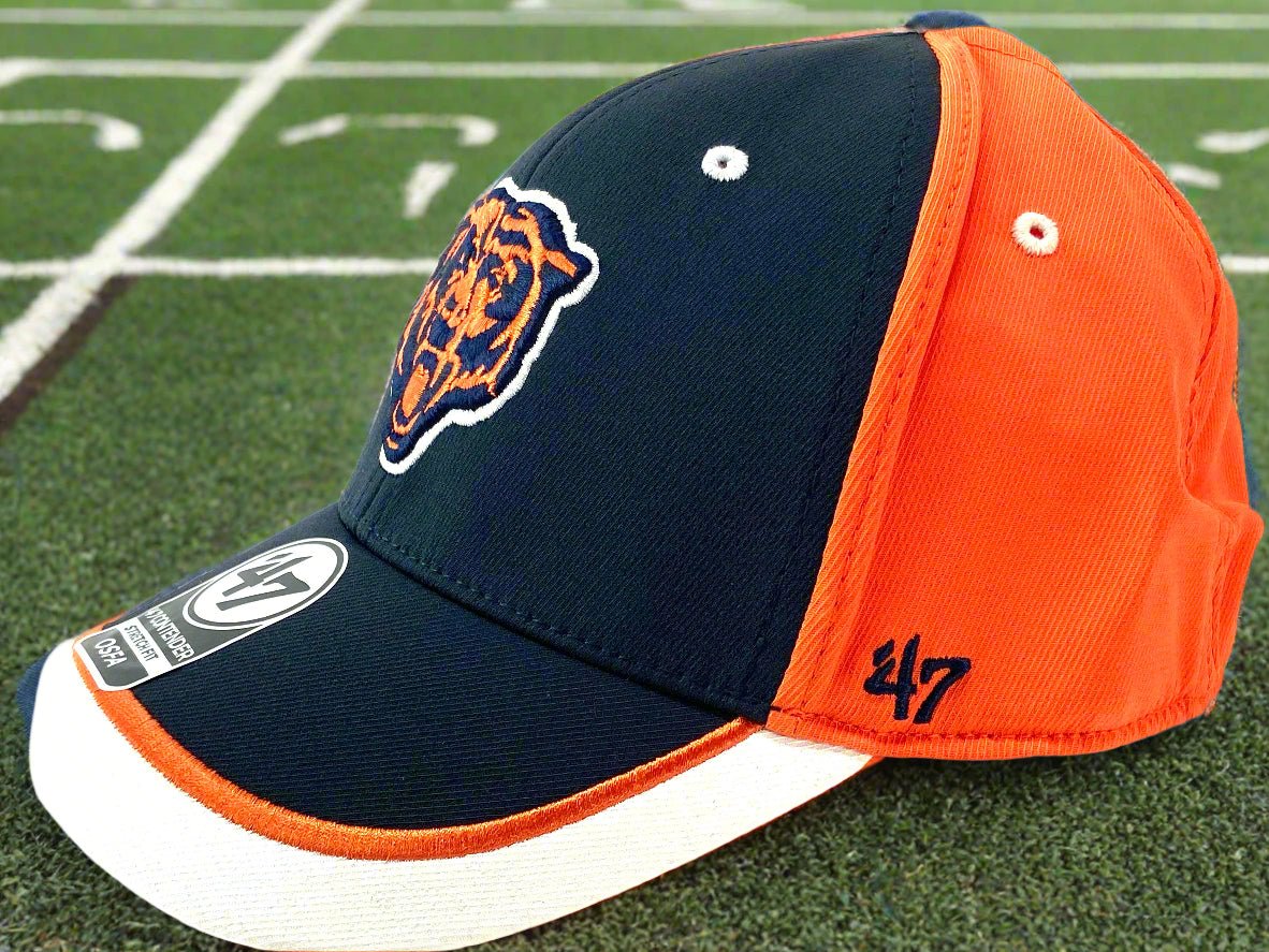 Chicago Bears NFL 2020 Contender "Crash Line" NOS Stretch Fit Cap