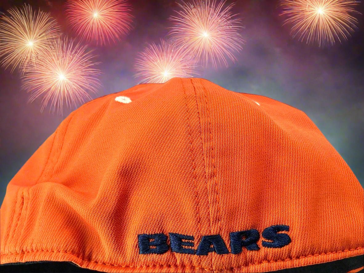 Chicago Bears NFL 2020 Contender "Crash Line" NOS Stretch Fit Cap