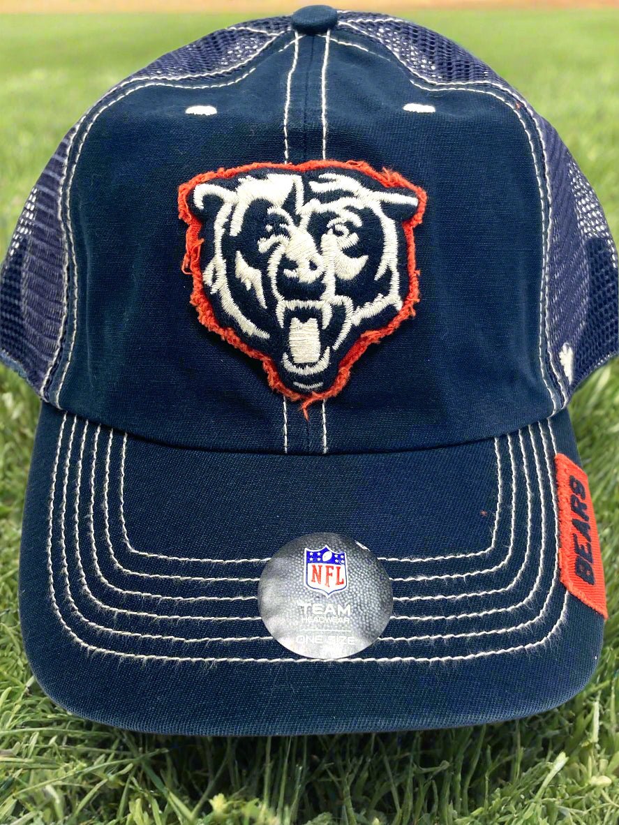Chicago Bears NFL 2015 Navy Turner Clean-up Adjustable Mesh Snapback