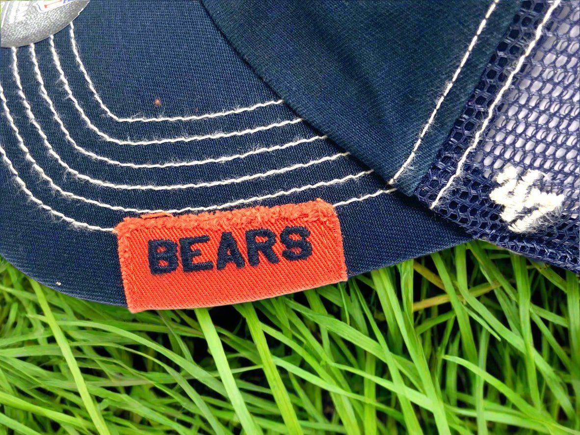 Chicago Bears NFL 2015 Navy Turner Clean-up Adjustable Mesh Snapback