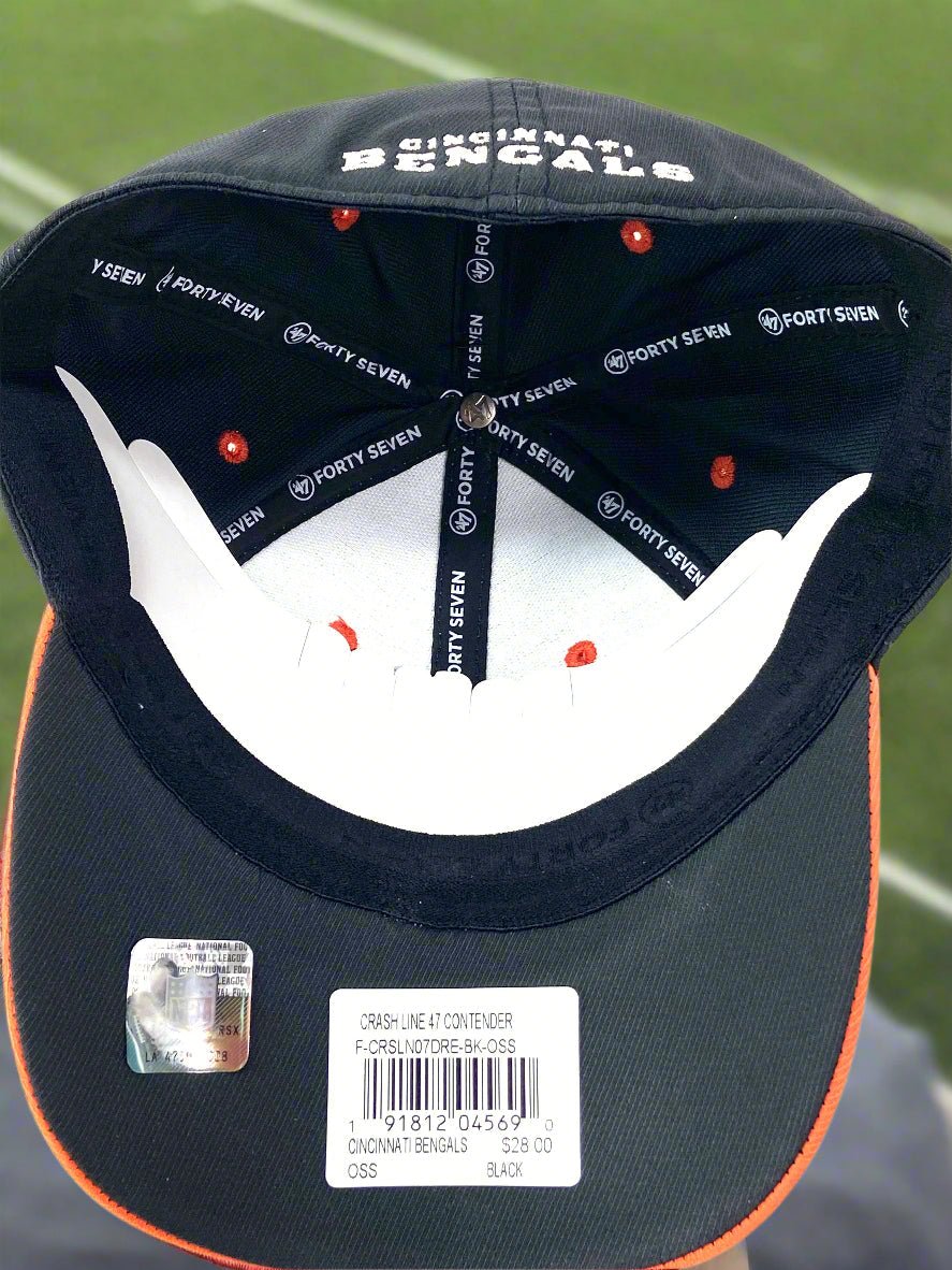 Cincinnati Bengals NFL Contender "Crash Line" Stretch Fit Cap