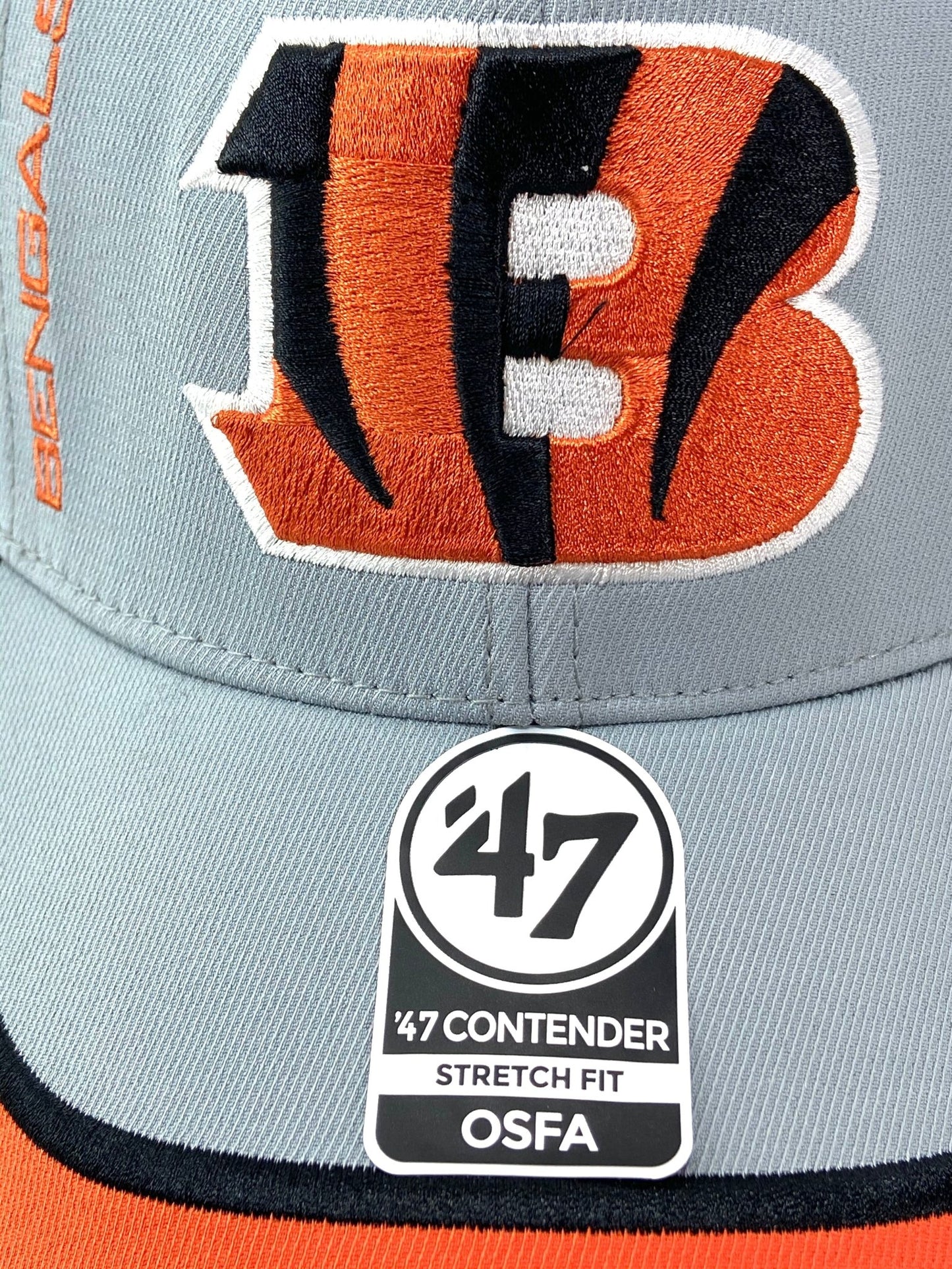 Cincinnati Bengals NFL Contender "Crash Line" Stretch Fit Cap