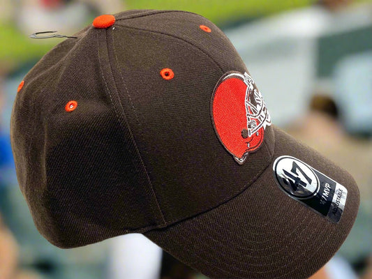Cleveland Browns NFL '47 MVP Series "Audible" 15% Wool Ball Cap