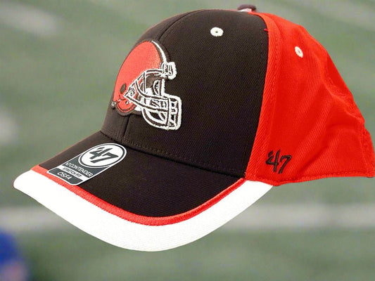 Cleveland Browns NFL Contender "Crash Line" Stretch Fit Cap