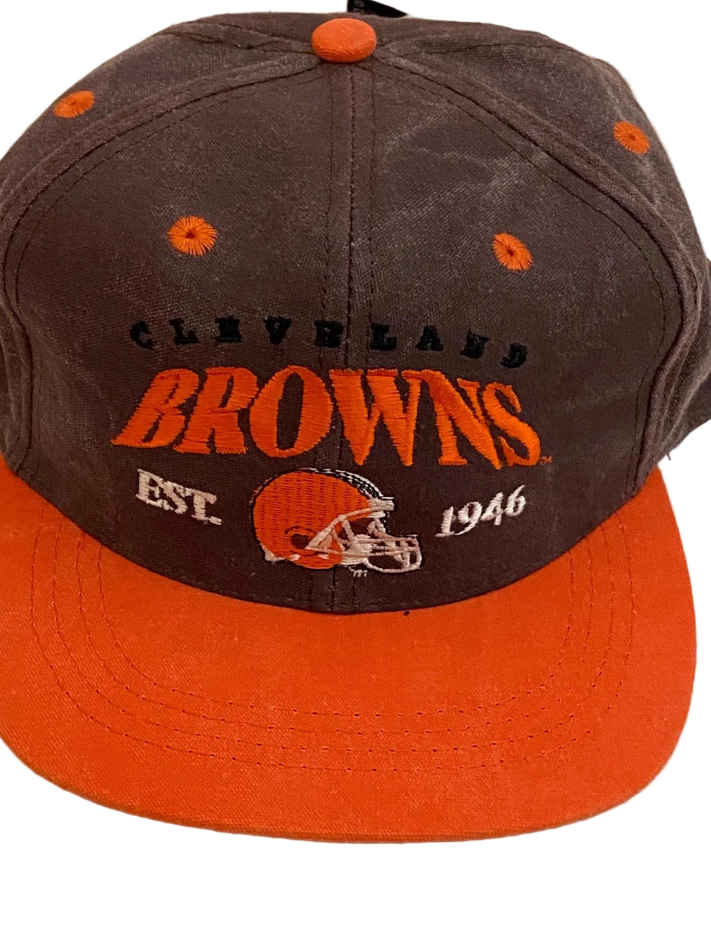 Cleveland Browns NFL Late '90s Juvenile NOS Aged "1946" Snapback
