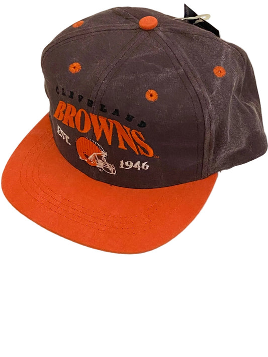 Cleveland Browns NFL Late '90s Juvenile NOS Aged "1946" Snapback
