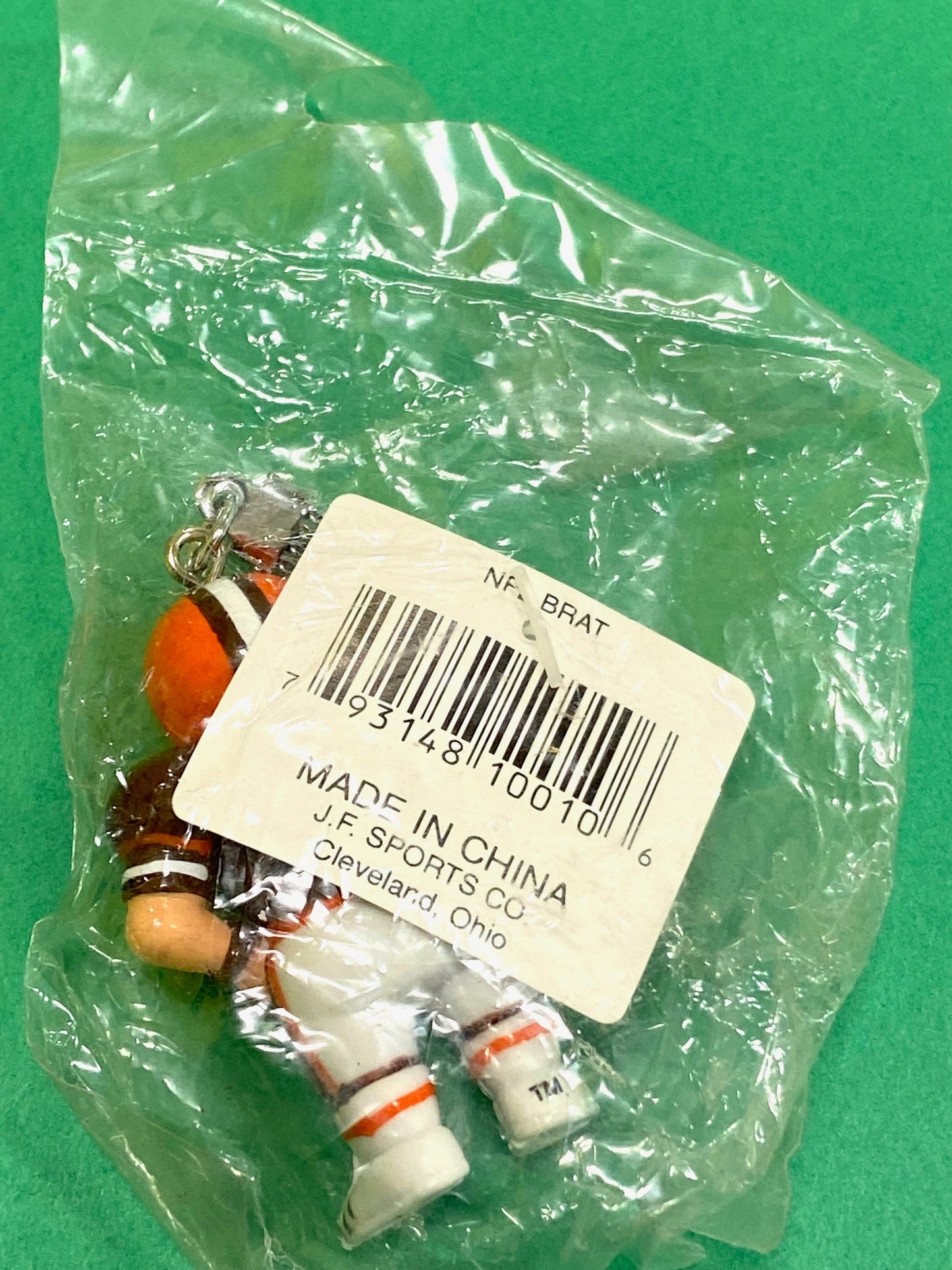 Cleveland Browns Vintage NFL Late '90s NOS Lil Sports Brat Keychain